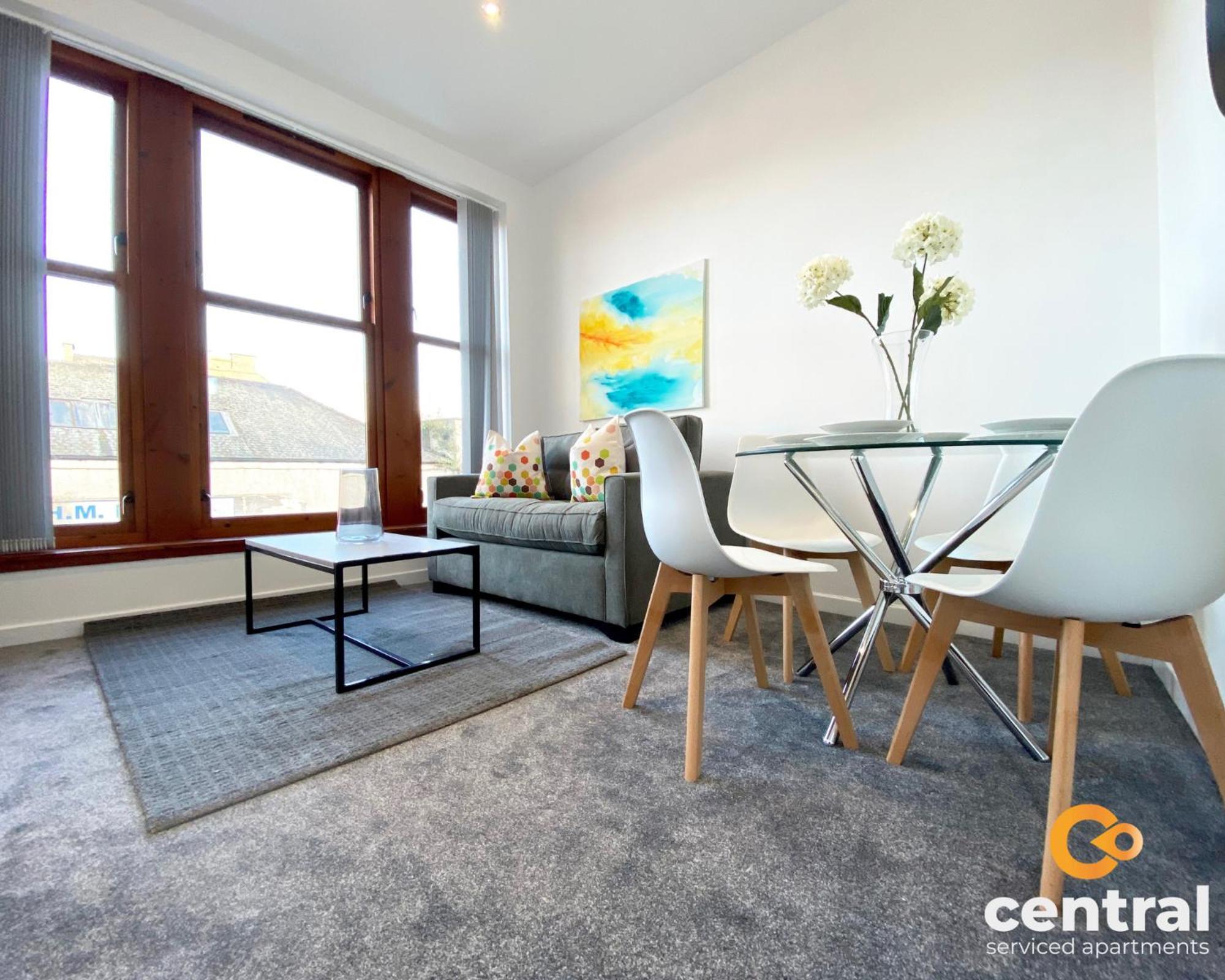 Central Serviced Apartments - Cosy 1 Bedroom - Walk Away From City Quay V&A - Walk To Bus And Train Station - Easy Access To City Centre - Fast Wi-Fi - Fully Equipped - Weekly & Monthly Stay Offers Dundee Exteriör bild
