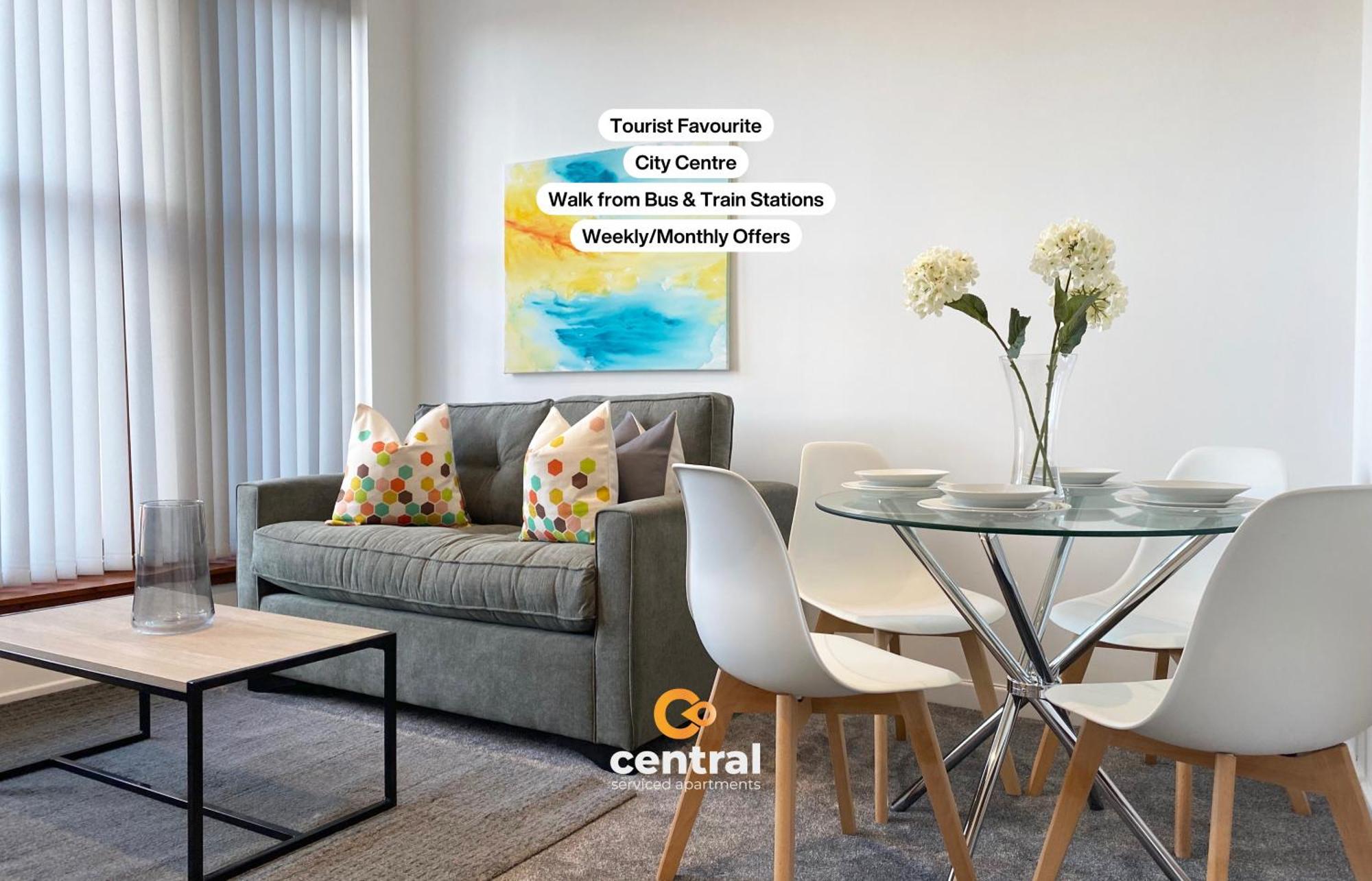 Central Serviced Apartments - Cosy 1 Bedroom - Walk Away From City Quay V&A - Walk To Bus And Train Station - Easy Access To City Centre - Fast Wi-Fi - Fully Equipped - Weekly & Monthly Stay Offers Dundee Exteriör bild